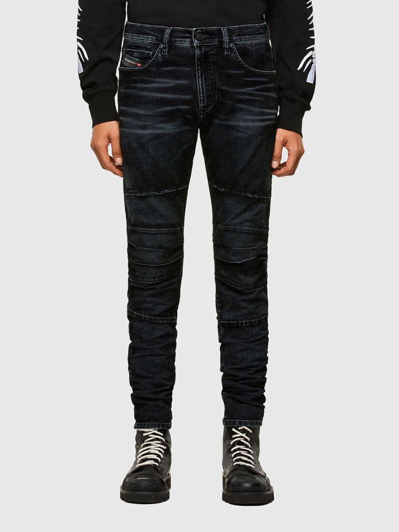 Joggjeans Diesel D-Strukt 069tg Homem - Pretas/Cinzentas Escuro KXGWJ-2806